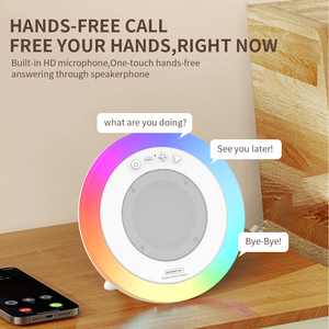 Rgb Đầy Màu Sắc Loa Không Dây Với HD Microphone 1200MAh Âm Thanh Stereo Loa Cho Iphone 17 Điện Thoại Di Động Parlantes TF Thẻ Aux - Product Image 4