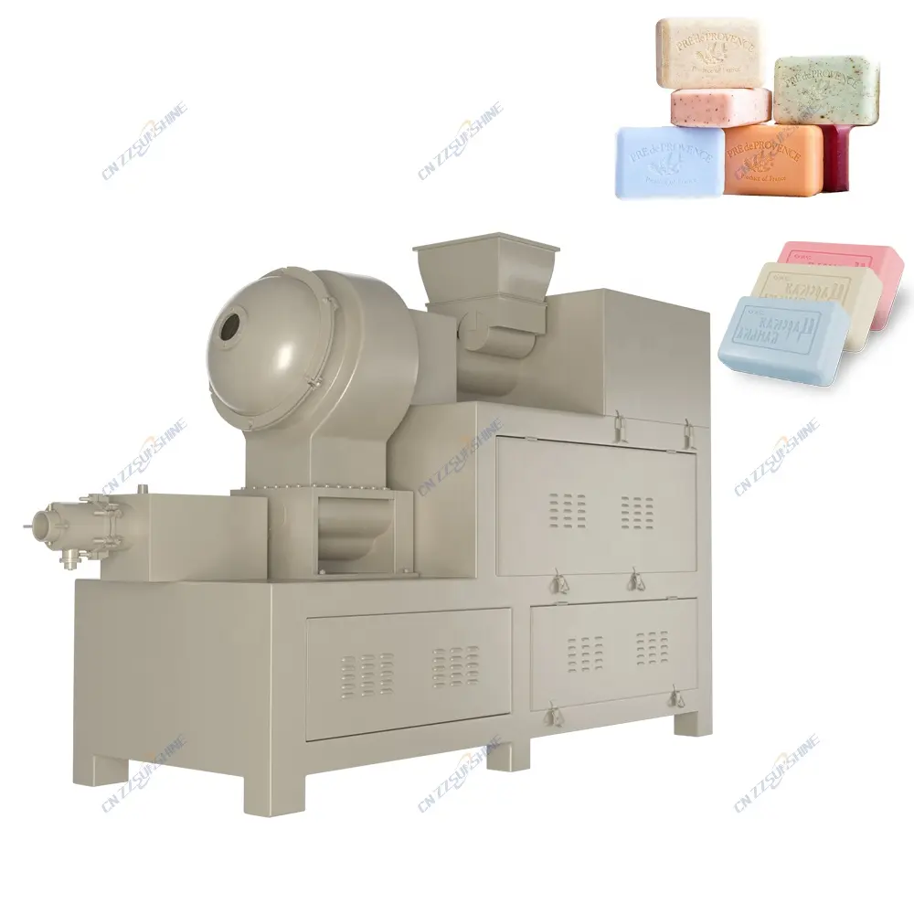 Kleinformat-Reinigungsmittel Wäsche Toilettensäube Stück Polster-Herstellungsmaschine für Stück Seife / hochwertige Doppelschnecken-Seifen-Extruder