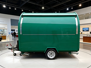 รถเข็นขายอาหารเคลื่อนที่220V รถพ่วงขายไอศกรีมแบบพกพา - Product Image 1