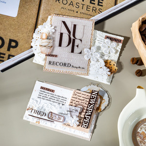 1 rouleau de ruban adhésif de la série hebdomadaire Mr. Coffee Ruban de collage à base anglaise sur le thème du café - Product Image 3