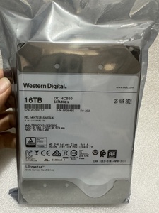 WD West 16TB HC550 dahili sabit Disk için WUH721816ALE6L4 yeni 16T mekanik SATA 3.0 genişleme portu sabit Disk sunucuları kullanılmış Pro - Product Image 4