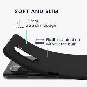 Funda para Xiaomi Mi 11i Poco F3, cubierta de TPU suave y delgada, color negro - Product Image 5