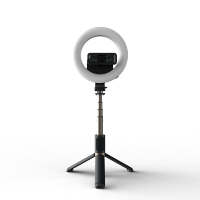 Trépied portable TOKQI-Q07 avec anneau lumineux de 6 pouces pour support de téléphone portable