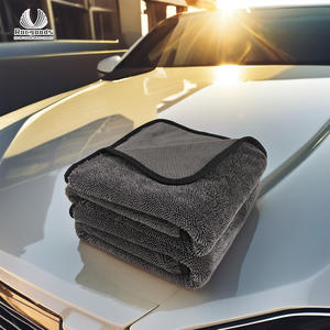 Asciugamano Senza Bordi Altamente Assorbente per Dettagli Auto, Asciuga l'Intera Vettura, Finestrini Cristallini, Asciugamano <span class=keywords><strong>in</strong></span> Microfibra a Trama Intrecciata - Product Image 4