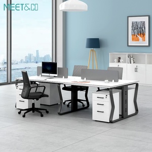 High Quality Modern Stable Cubicle Modular Office Partition Workstation Furniture Durable Features - Product Image 2