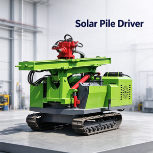 Trivella Solare Cingolata con Telecomando: Massima Sicurezza ed Efficienza con Controllo Operatore per un'Installazione Migliorata - Product Image 6