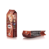 Sac de café debout personnalisé de 200 g avec refermable, pochette de café debout avec fermeture éclair, sac d'emballage de café debout