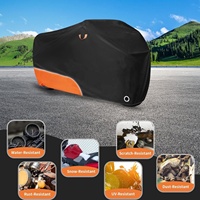 Extérieur renforcé réfléchissant Oxford tissu anti-poussière étanche au soleil couverture complète housse de protection moto