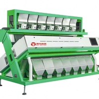 Kleinschalige Chilipeper Poeder Maken Machines Pittige Stomerij Kleursorteermachines