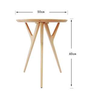 Nuevo diseño rectangular, mesas auxiliares de madera duraderas, hecho a mano estilo moderno, ahorro de espacio, Color personalizable para salas de estar - Product Image 5