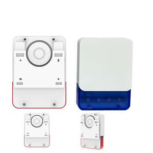 Nouvelle sirène extérieure de petite taille sans fil panneau <span class=keywords><strong>solaire</strong></span> sirène système d'alarme LoRa 120db sirène étanche pour système d'alarme domestique - Product Image 3