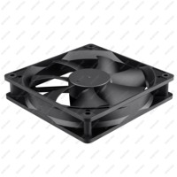 Ventilateur de refroidissement sans balais PWM 4 broches GDSTIME GDA1225 120 mm DC 12 V 120x120x25 mm avec dissipateur thermique en plastique pour boîtier d'ordinateur et refroidisseur de CPU