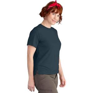 Red Kap Tops activos para mujer Camiseta de manga corta refrescante Color rojo - Product Image 1