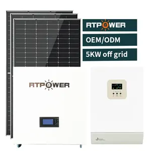 Family Photovoltaic Energy Storage Power 3Kw 5Kw 10Kw Inverter Energy Storage Integrated Machine Solar Power Generation System