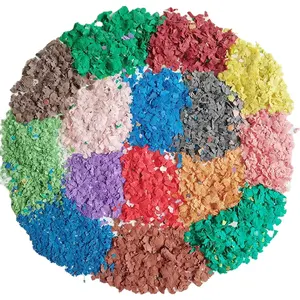 Flooring Aggregate Rock Sheet Factory Outlet Epoxy Material Multiple Mixed Best-selling Colors Mica Flake