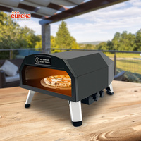 Four à pizza rotatif à pierre, petit four à gaz extérieur pour pizza à vendre