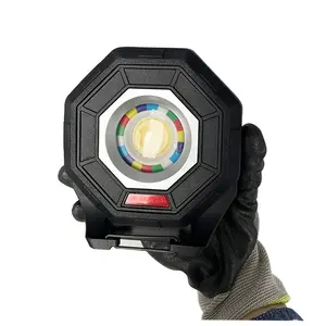 Trípode de luces LED con detalles automáticos <span class=keywords><strong>CRI</strong></span> 95 de 20W, inalámbrico, con batería de 2000 lúmenes, 5V, luces de trabajo magnéticas recargables, combinación de colores - Product Image 1