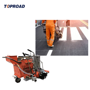 Termoplástico Venta caliente 10cm-50cm Hopper Road Hot Melt Paint Traffic Line Marking Machine Máquina de marcado de carretera autopropulsada - Product Image 1