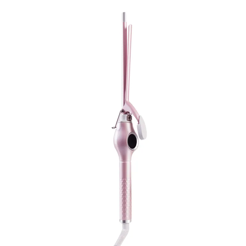 Rucha Beauty Tools romantische rosa kleine Welle Curling Haar Werkzeuge LCD-Display Haar Locken wickler besten Lockens tab