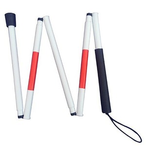 Canne pliable Hengmaibai à 4 sections, réfléchissante, pour aveugles - Product Image 3