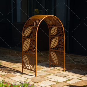 Arche de jardin en métal avec nouveau design Arches de jardin en <span class=keywords><strong>fer</strong></span> enduit de poudre noire Treillis de <span class=keywords><strong>tonnelle</strong></span> en <span class=keywords><strong>fer</strong></span> pour pelouse de jardin - Product Image 2