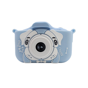 Caméra numérique HD 2,0 pouces avec double fonction selfie, 1080p, image MOS, motif grenouille, dessin animé, chien - Product Image 4