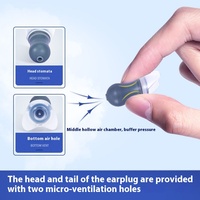 Bouchons d'oreille en silicone réutilisables certifiés BDS CE Protection auditive spéciale pour l'aviation réduisant le stress acouphènes OEM pour