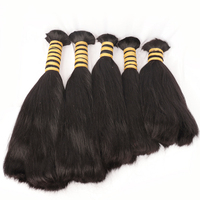 Cheveux en vrac cheveux vierges brésiliens droits Cabelo Frete Gratis Para Brasil 10A Grade Cabello Humano Atacado
