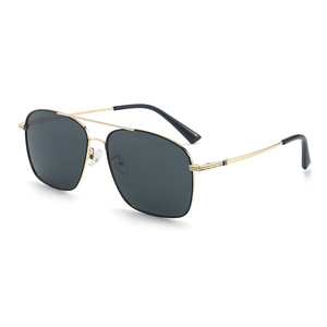 Lunettes de soleil polarisées rectangulaires pour hommes, monture intégrale, protection UV400, pour la conduite, modèle 2025 - Product Image 4