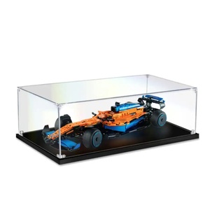 Yageli Hot Sale for Transparent Acrylic Customizable Size Thickness Model Car <b>Display</b> <b>Case</b> Custom Logo 1/18 Scale Diecast - Product Image 1