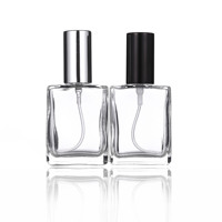 Flacon compte-gouttes rond de luxe en verre transparent de 100 ml, vide, avec sérigraphie, pour usage cosmétique et compte-gouttes, vente en gros