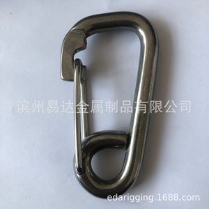 Mosquetón de Acero Inoxidable Eda M6 M8 M10 M12 304 316 para Equipo de Escalada - Product Image 1
