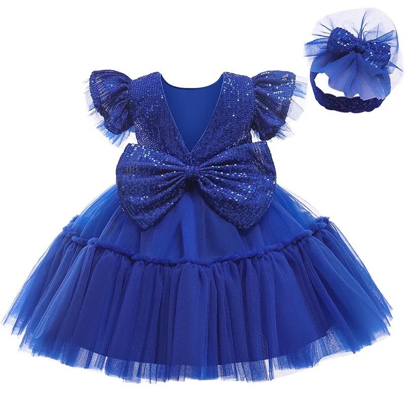 D0795 2021 New Fashion Kids Mini Dress Girls Summer Party Wear Children's clothing Evening Gowns Cosplay Costume