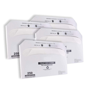 Housse <span class=keywords><strong>de</strong></span> siège <span class=keywords><strong>de</strong></span> <span class=keywords><strong>toilette</strong></span> jetable, prix d'usine 1/2 1/4 1/16 pliable voyage vol Portable, jetable biodégradable Soluble dans <span class=keywords><strong>l</strong></span>'<span class=keywords><strong>eau</strong></span> - Product Image 2