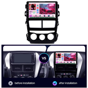 Autoradio Qualcomm 9'' avec prise en charge <span class=keywords><strong>de</strong></span> Carplay et Android Auto, WiFi intégré, BT, DSP, lecteur DVD pour <span class=keywords><strong>Toyota</strong></span> Vios <span class=keywords><strong>Yaris</strong></span> 2018-2020 Manuel - Product Image 6
