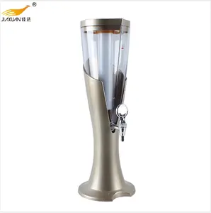 High Quality Promotional Draft Beer Tower beverage drink dispenser With Ice Tube Cooling 3l Ice Tube Beer Tower/beer Dispenser