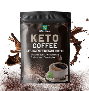 Café instantané pour la perte de poids en marque privée, poudre de café céto, café brûleur de graisse, café bulletproof pour régime cétogène - Product Image 1