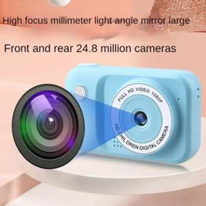 New Style Mini Rabbit Digital <b>Camera</b> Rechargeable <b>Battery</b> 2.4inch Screen Kids <b>Camera</b> Low Light Photography One-Click for - Product Image 5