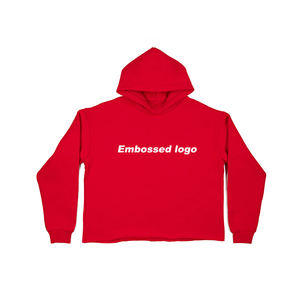 Fabricants de sweat-shirts en molleton français 100% coton, poids lourd 420 g/m², coupe ample, respirant, personnalisable, sweat-shirt à capuche en relief 3D, automne, homme - Product Image 5