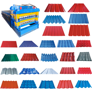 Doppels chicht IBR verzinktes Wellblech Stahldach blech Glasierte Fliesen herstellung Walzform maschine - Product Image 1