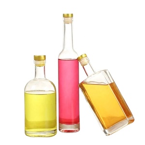 Bouteille en verre haute résistance à prix d'usine avec bouchon en liège synthétique pour <span class=keywords><strong>Tequila</strong></span>, Vodka, Whisky – Emballage en vrac pour Distillerie de spiritueux - Product Image 3