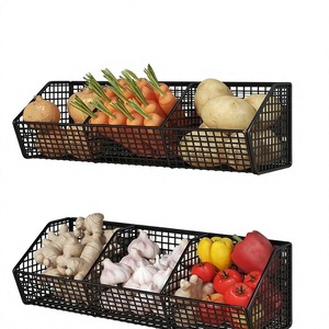 <span class=keywords><strong>Étagère</strong></span> <span class=keywords><strong>murale</strong></span> de cuisine à double niveau, style nordique, multifonctionnelle, en fer forgé, sans perforation, pour le rangement des <span class=keywords><strong>épices</strong></span> - Product Image 1