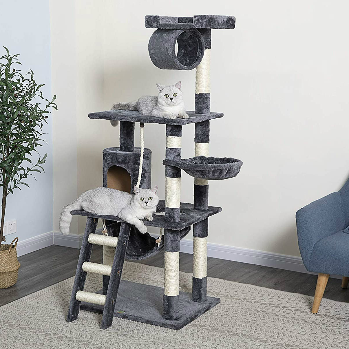87.5 cat tree