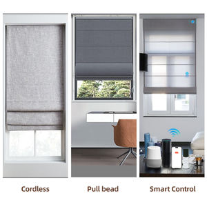 ستائر رومانية آلية لتصفية الضوء تعمل عن بعد للمكاتب والشقق - Product Image 5