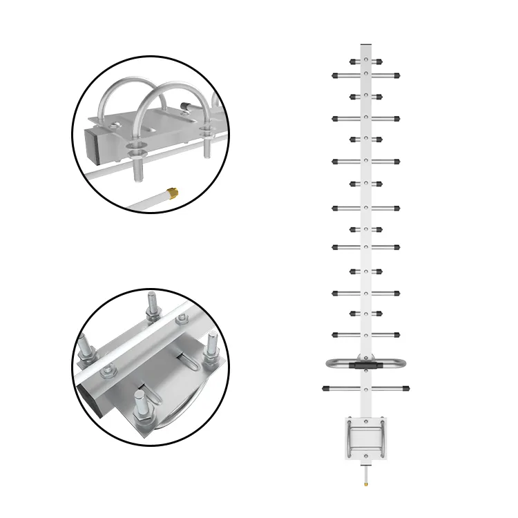 Externe 12dbi GSM wasserdichte Outdoor-Yagi-Antenne mit großer Reichweite