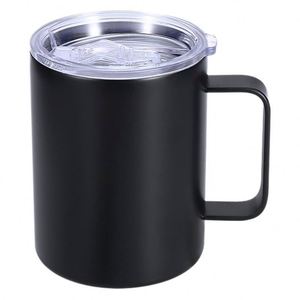 Logo imprimé 12oz. 20 oz. Tasses à café en acier inoxydable à double paroi personnalisées avec couvercle transparent pour les promotions - Product Image 1