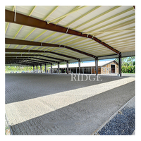 Entrepôt en acier Qingdao Horse Arena Barn House Kits avec prix Horse Stable avec toit