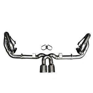 ท่อไอเสีย Vortex OEM ODM แบบกำหนดเอง SS304 ไหลเวียนสูง สำหรับรถแข่ง Porsche 911 991 GT3 4.0L ปี 2014-2019 รับผลิตจำนวนมากแบบ B2B - Product Image 1
