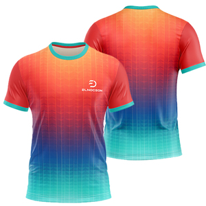 <span class=keywords><strong>Magliette</strong></span> Sportive da <span class=keywords><strong>Tennis</strong></span> di Alta Qualità per Uomo, 100% Poliestere, Asciugatura Rapida, Manica Corta, per <span class=keywords><strong>Tennis</strong></span> da Tavolo e Badminton - Product Image 2