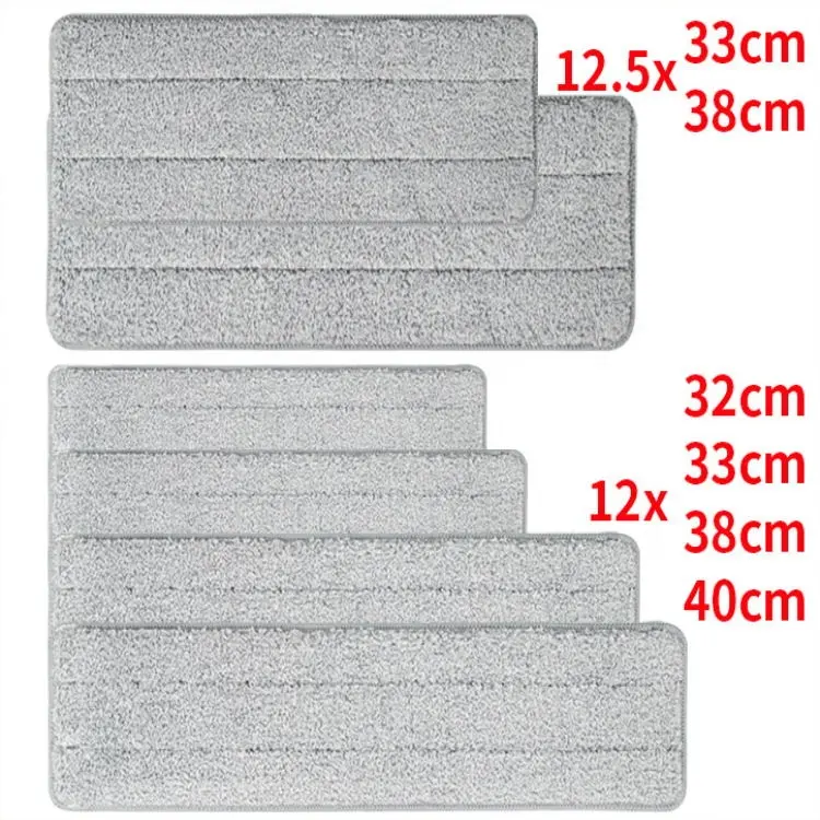 High ECO-Friendly Self-Adhesive Replacement Microfiber Cleaning Mop Cloth Household Absorbent Mop Cloth